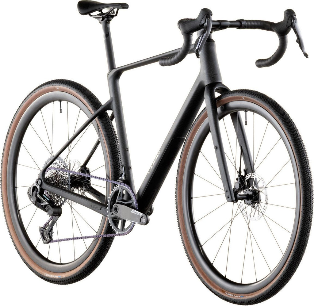 Vélo de Gravel Cube Nuroad C:62 EXC Sram Force XPLR AXS 13V 700 mm Gris Carbon Noir Crisscross 2026
