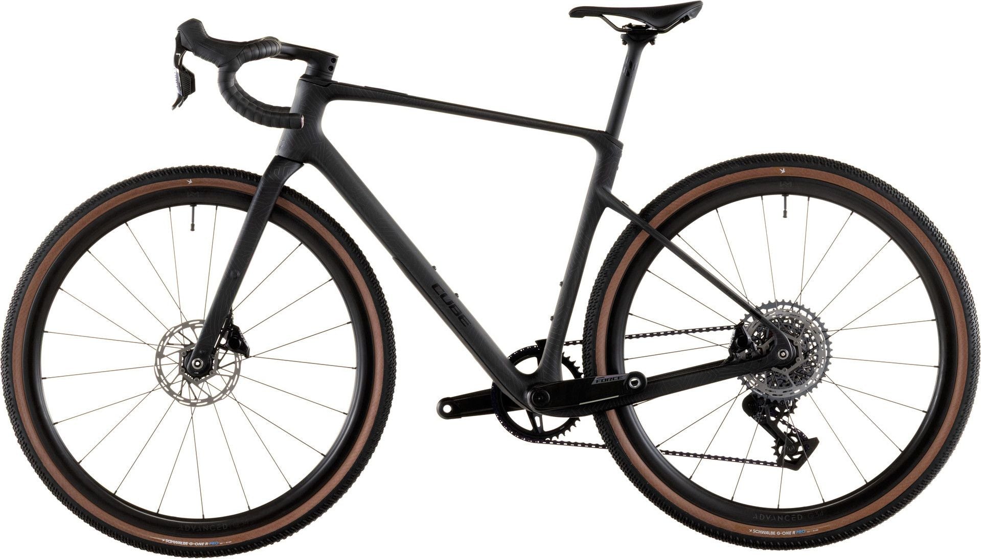 Vélo de Gravel Cube Nuroad C:62 EXC Sram Force XPLR AXS 13V 700 mm Gris Carbon Noir Crisscross 2026