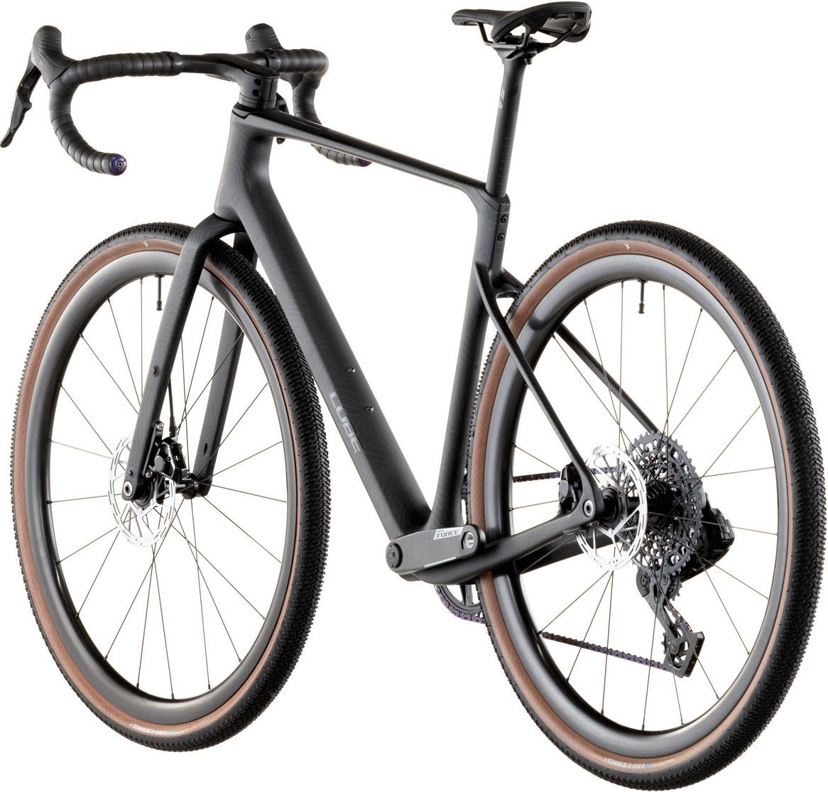 Vélo de Gravel Cube Nuroad C:62 EXC Sram Force XPLR AXS 13V 700 mm Gris Carbon Noir Crisscross 2026