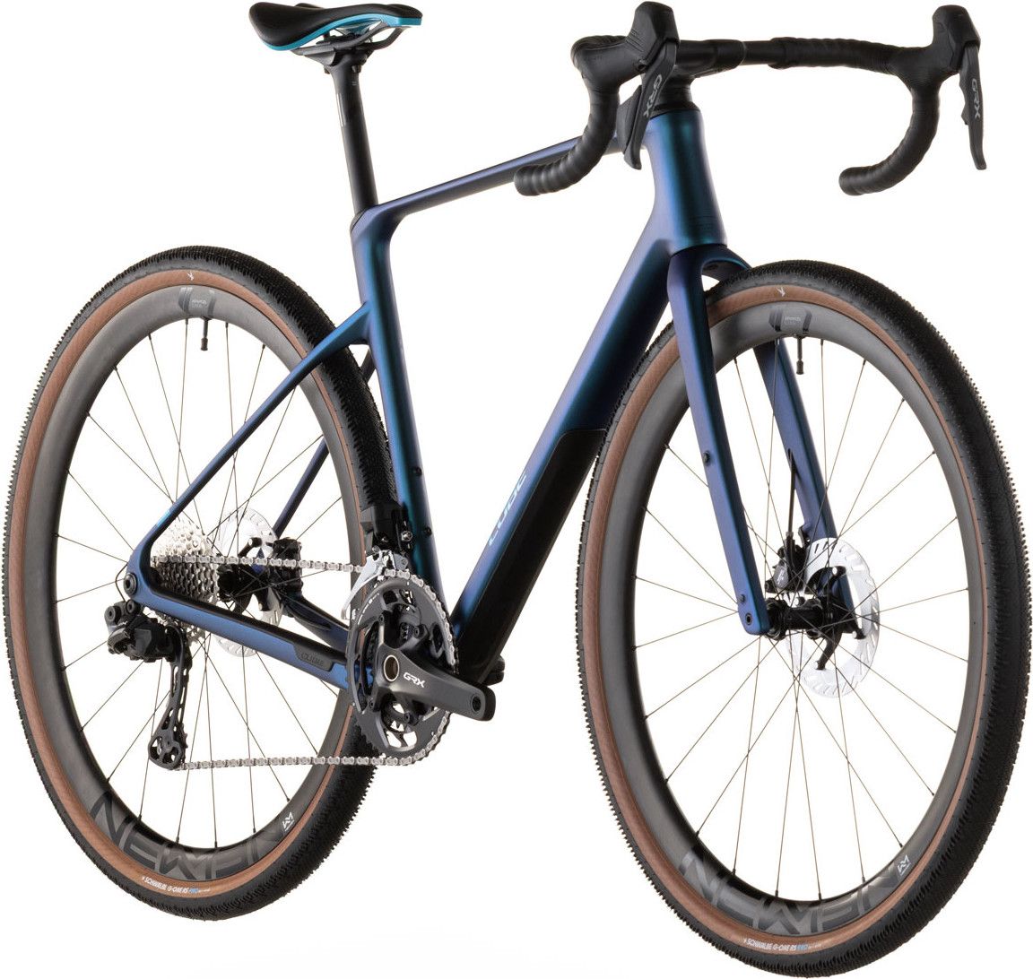 Vélo de Gravel Cube Nuroad C:62 Race Shimano GRX Di2 12V 700 mm Bleu Nebula 2026
