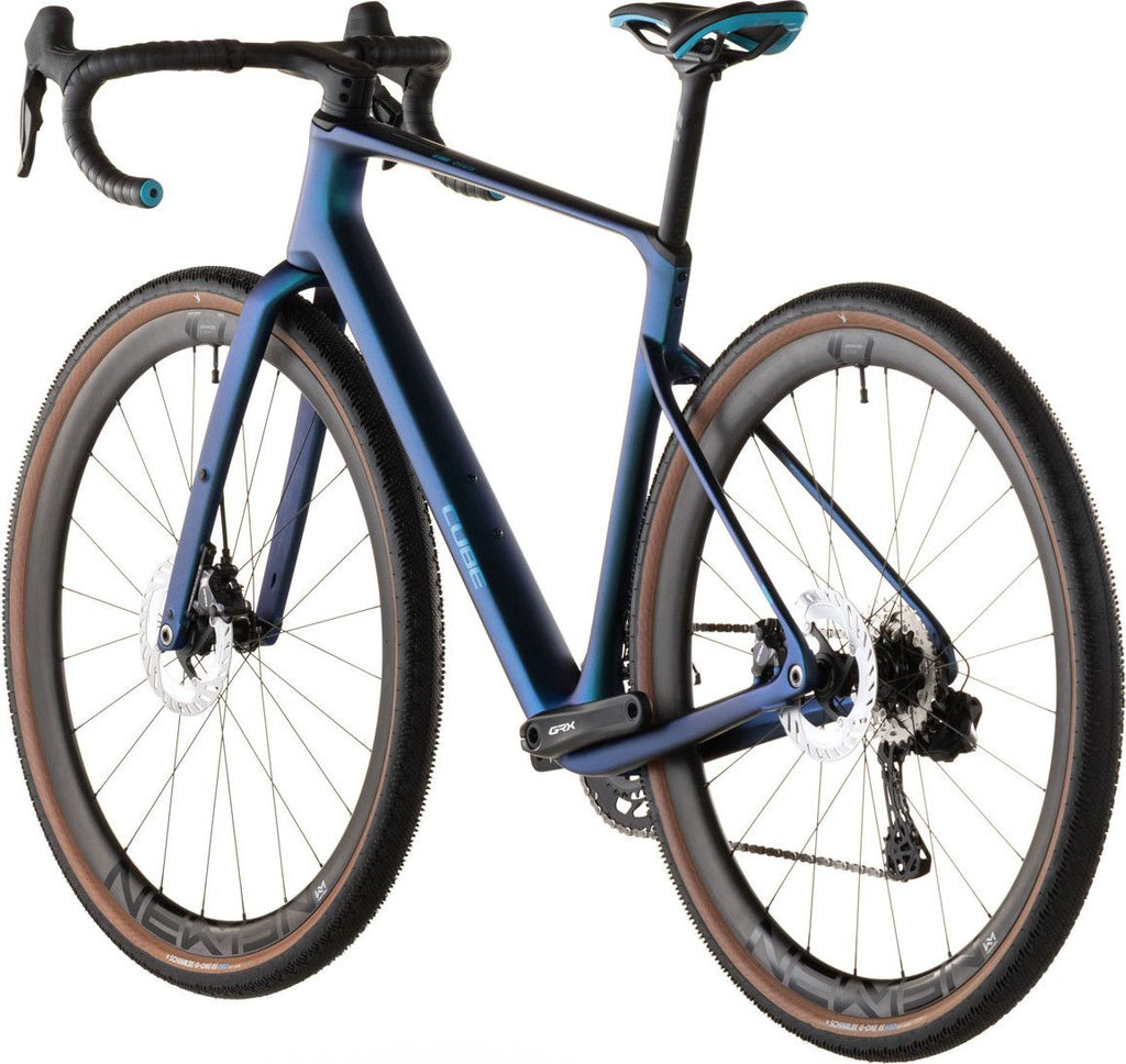 Vélo de Gravel Cube Nuroad C:62 Race Shimano GRX Di2 12V 700 mm Bleu Nebula 2026
