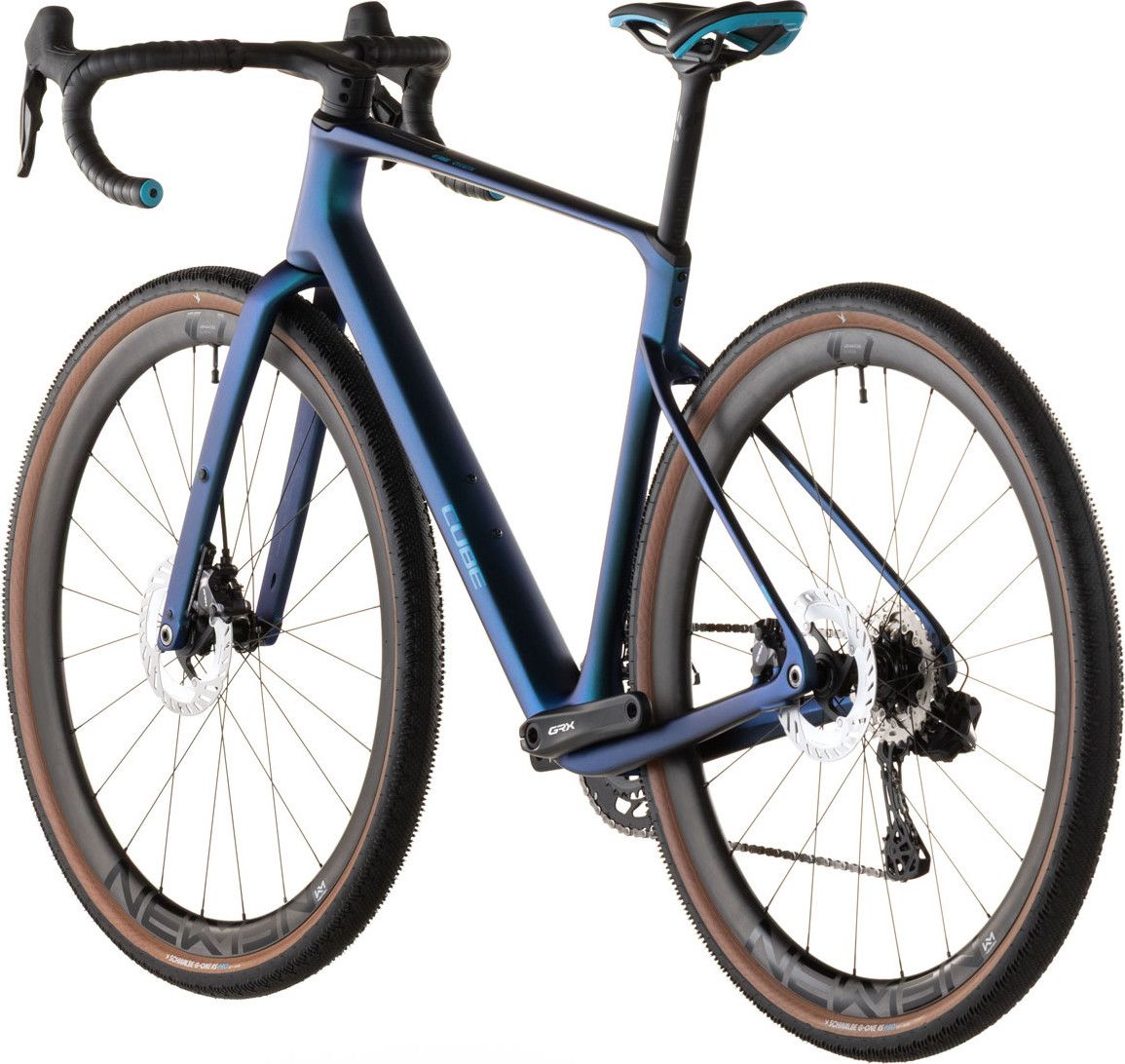 Vélo de Gravel Cube Nuroad C:62 Race Shimano GRX Di2 12V 700 mm Bleu Nebula 2026