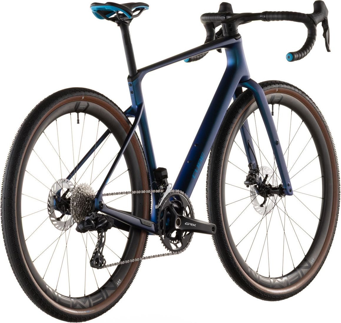 Vélo de Gravel Cube Nuroad C:62 Race Shimano GRX Di2 12V 700 mm Bleu Nebula 2026
