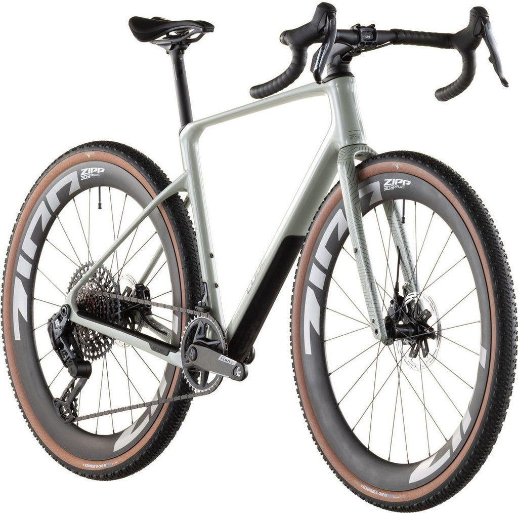 Vélo de Gravel Cube Nuroad C:62 SLX Sram Force XPLR AXS/GX Eagle AXS 12V 700 mm Vert Beige Reed 2026