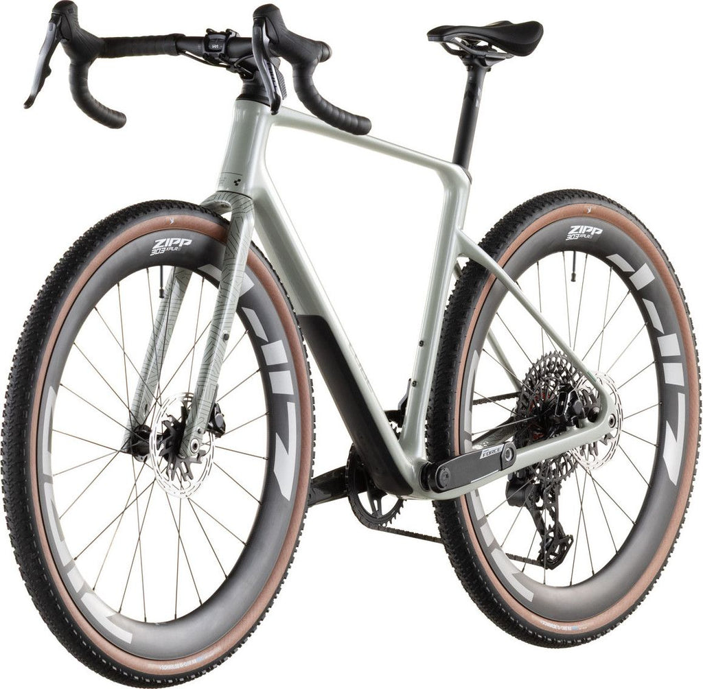 Vélo de Gravel Cube Nuroad C:62 SLX Sram Force XPLR AXS/GX Eagle AXS 12V 700 mm Vert Beige Reed 2026