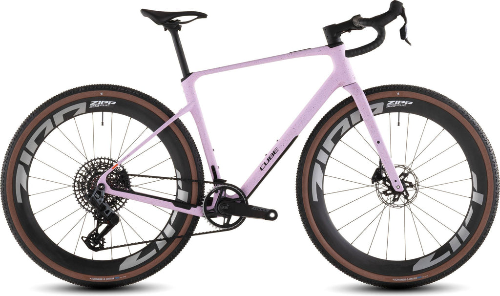 Vélo de Gravel Cube Nuroad C:62 SLX Sram Force XPLR AXS/GX Eagle AXS 12V 700 mm Rose Rhodonite 2026