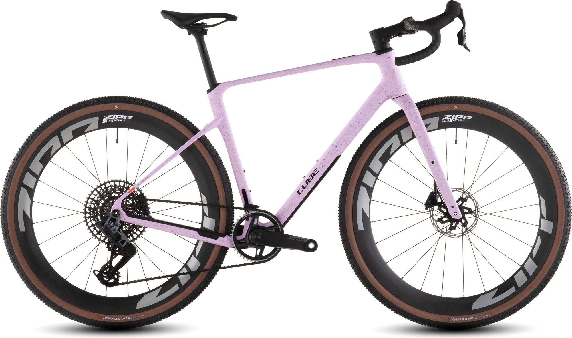 Vélo de Gravel Cube Nuroad C:62 SLX Sram Force XPLR AXS/GX Eagle AXS 12V 700 mm Rose Rhodonite 2026