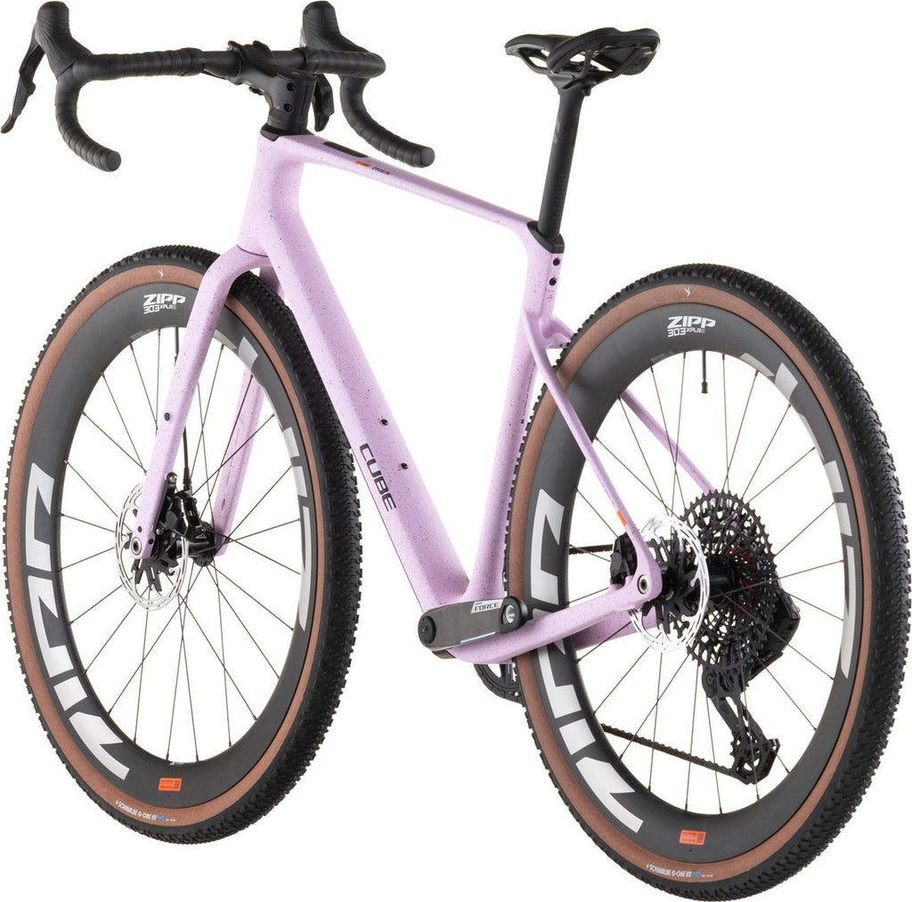 Vélo de Gravel Cube Nuroad C:62 SLX Sram Force XPLR AXS/GX Eagle AXS 12V 700 mm Rose Rhodonite 2026