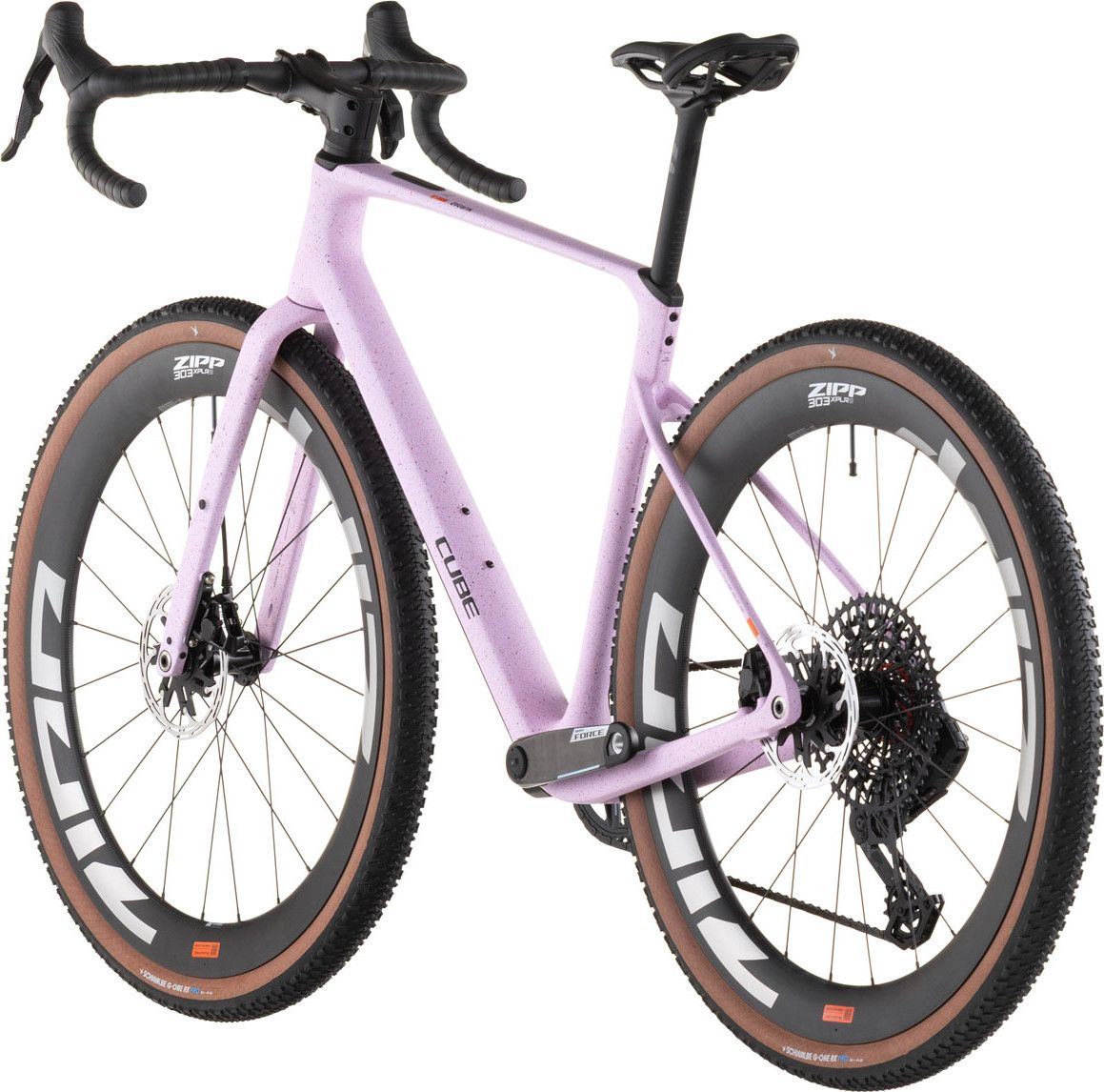 Vélo de Gravel Cube Nuroad C:62 SLX Sram Force XPLR AXS/GX Eagle AXS 12V 700 mm Rose Rhodonite 2026