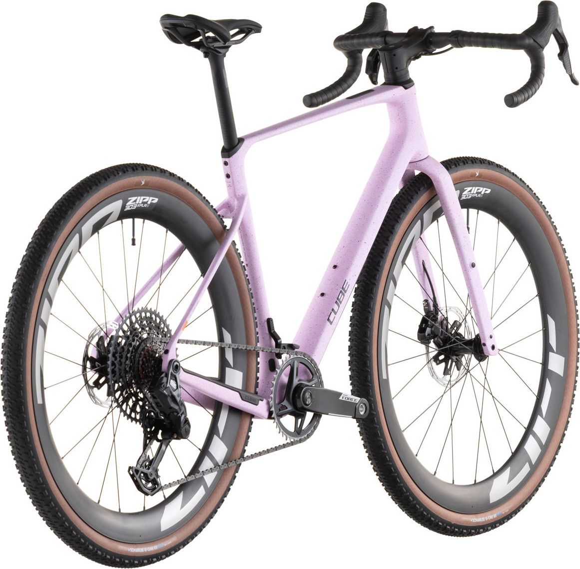 Vélo de Gravel Cube Nuroad C:62 SLX Sram Force XPLR AXS/GX Eagle AXS 12V 700 mm Rose Rhodonite 2026
