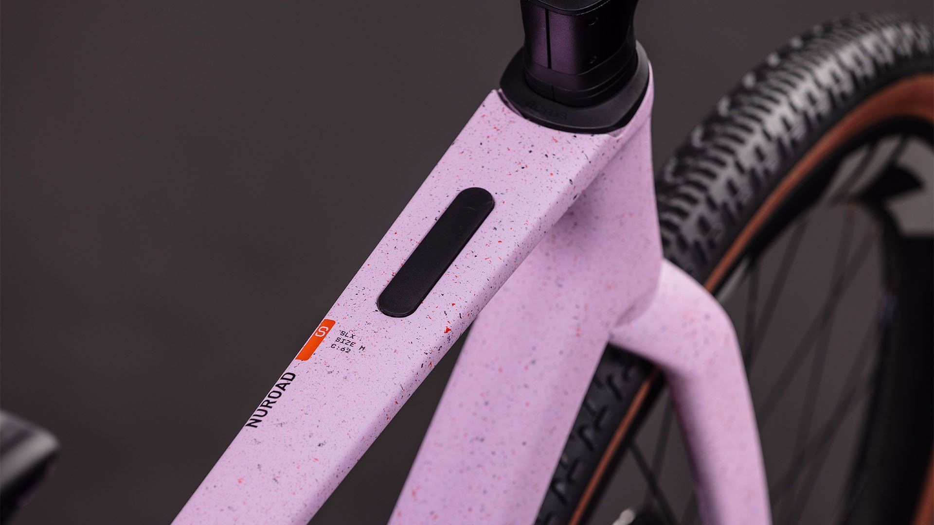 Vélo de Gravel Cube Nuroad C:62 SLX Sram Force XPLR AXS/GX Eagle AXS 12V 700 mm Rose Rhodonite 2026