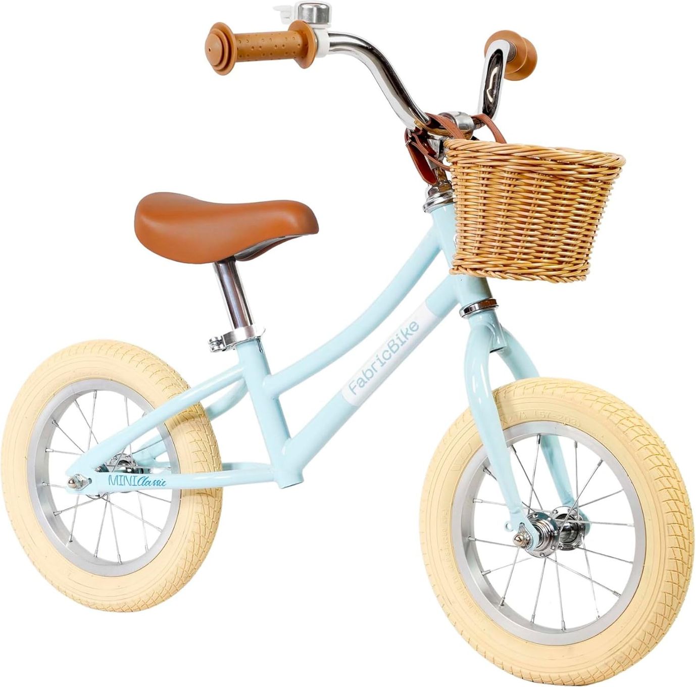 Mini Classic - 12  Vélo sans pédale pour enfants, 2-5 ans. Sky Blue