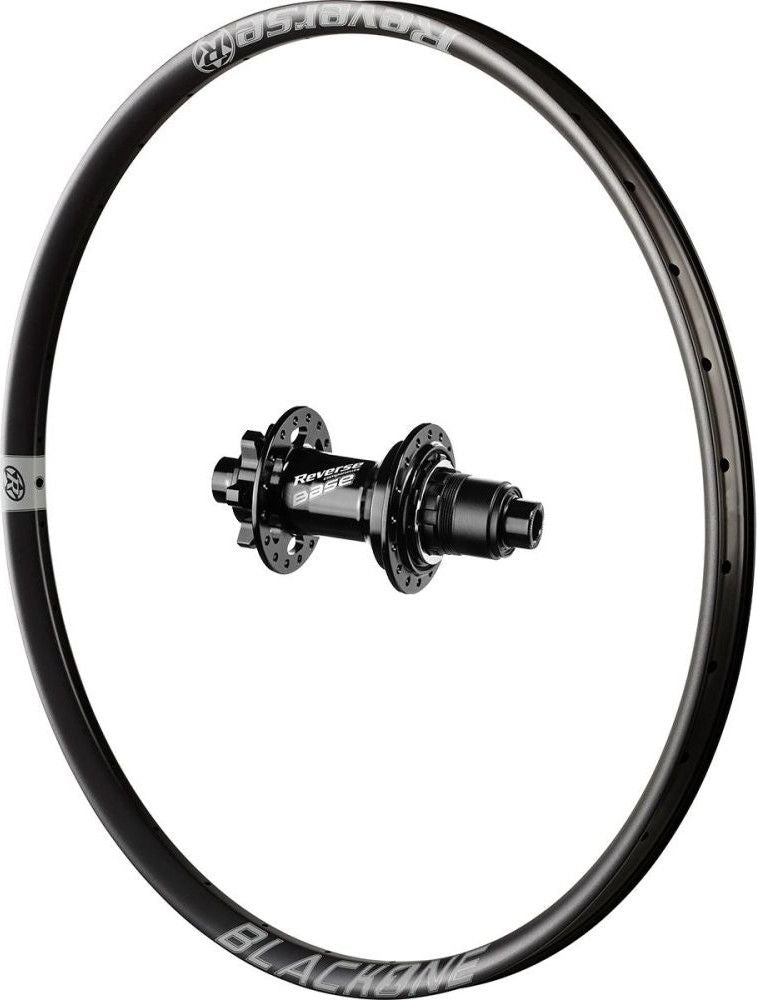 Roue Arrière Reverse Black One 27.5" | 135x10mm - 135x12mm | 6 trous | Noir/Gris