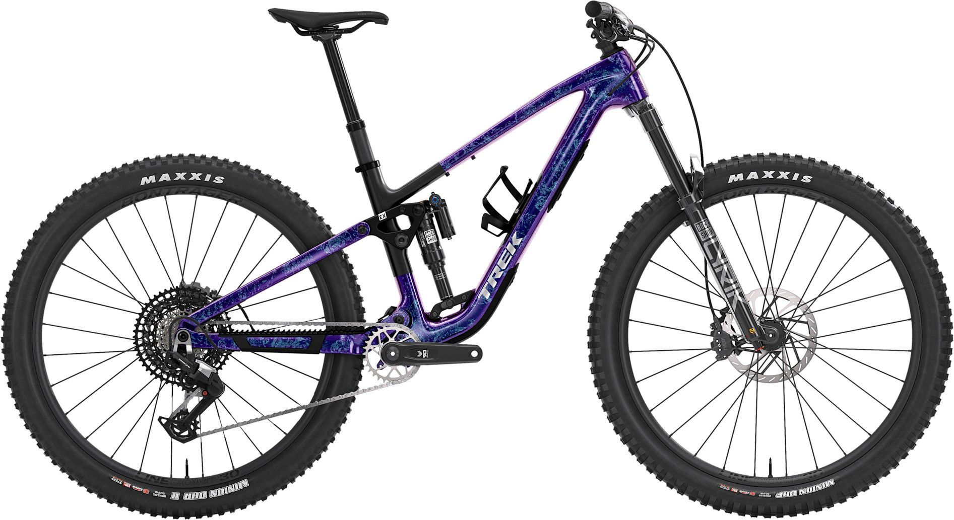 VTT Tout-Suspendu Trek Fuel EX 9.8 90 Sram 12V 29'' Violet Gén. 7