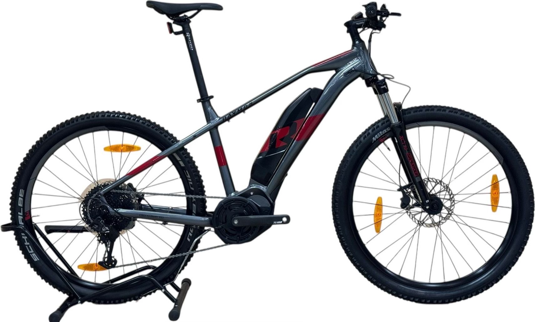 produit reconditionné . Raymon HardRay E 3.0 Tektro 2022 . VTT électrique . Raymon . très bon état
