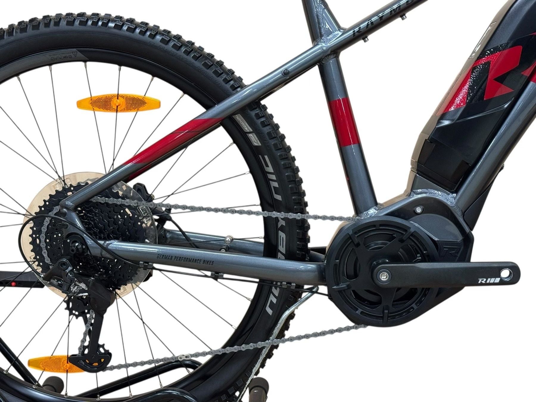 produit reconditionné . Raymon HardRay E 3.0 Tektro 2022 . VTT électrique . Raymon . très bon état