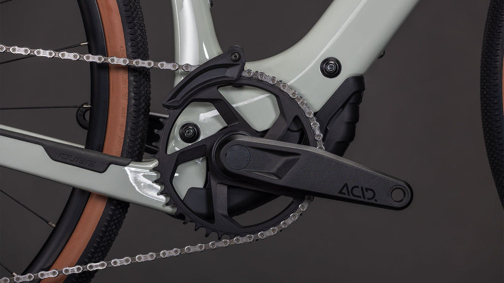 Vélo de Gravel Électrique Cube Nuroad Hybrid C:62 Race 400X Shimano GRX 12V 400 Wh 700 mm Vert Beige Reed 2026