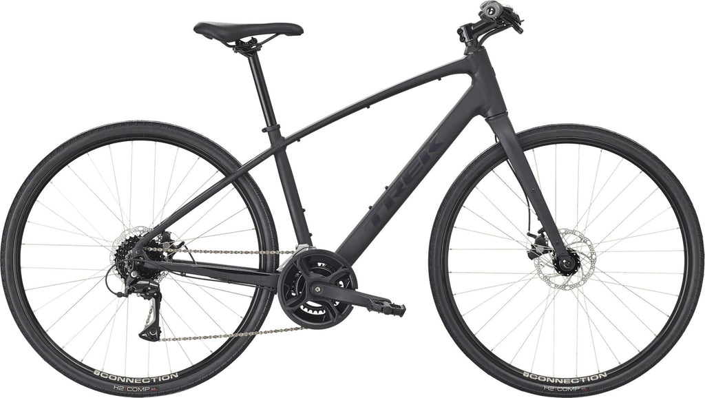 Vélo Fitness Trek FX 1 Stepover Shimano Acera 8V 700 mm Noir Gén. 4