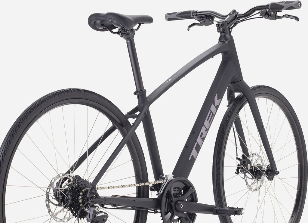 Vélo Fitness Trek FX 1 Stepover Shimano Acera 8V 700 mm Noir Gén. 4