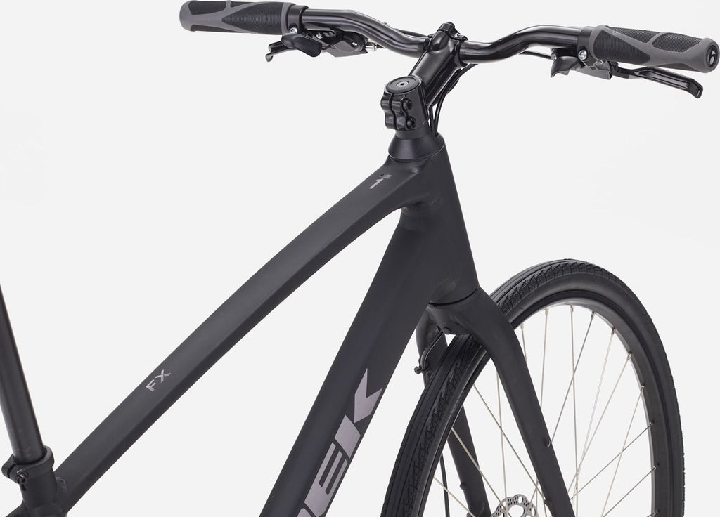 Vélo Fitness Trek FX 1 Stepover Shimano Acera 8V 700 mm Noir Gén. 4