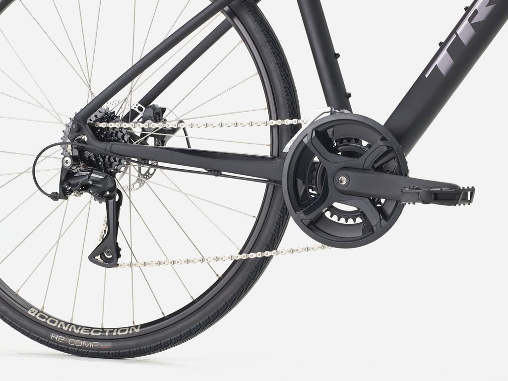Vélo Fitness Trek FX 1 Stepover Shimano Acera 8V 700 mm Noir Gén. 4