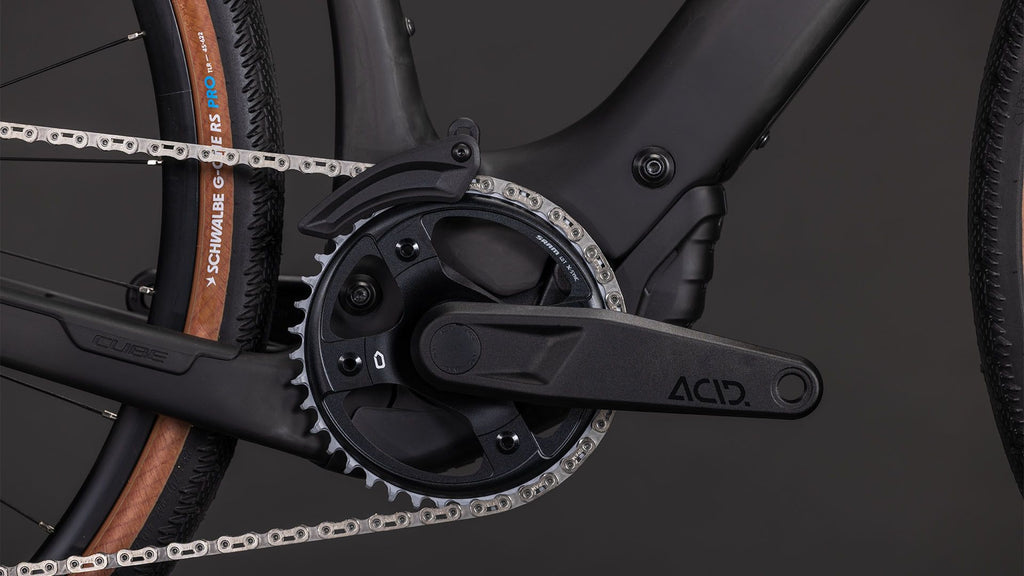 Vélo de Gravel Électrique Cube Nuroad Hybrid C:62 EXC 400X Sram Rival XPLR AXS 13V 400 Wh 700 mm Noir Blackline 2026