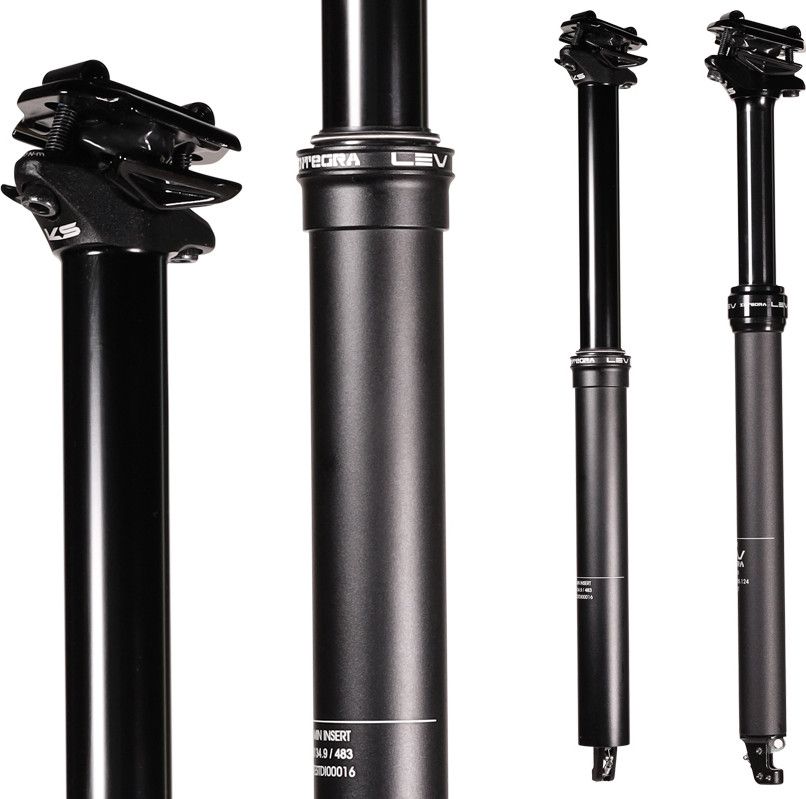 Tige de Selle Télescopique KS Kind Shock LEV INTEGRA Passage Interne Noir (Sans Commande) - Produit Reconditionné / Très bon État| Produit Reconditionné