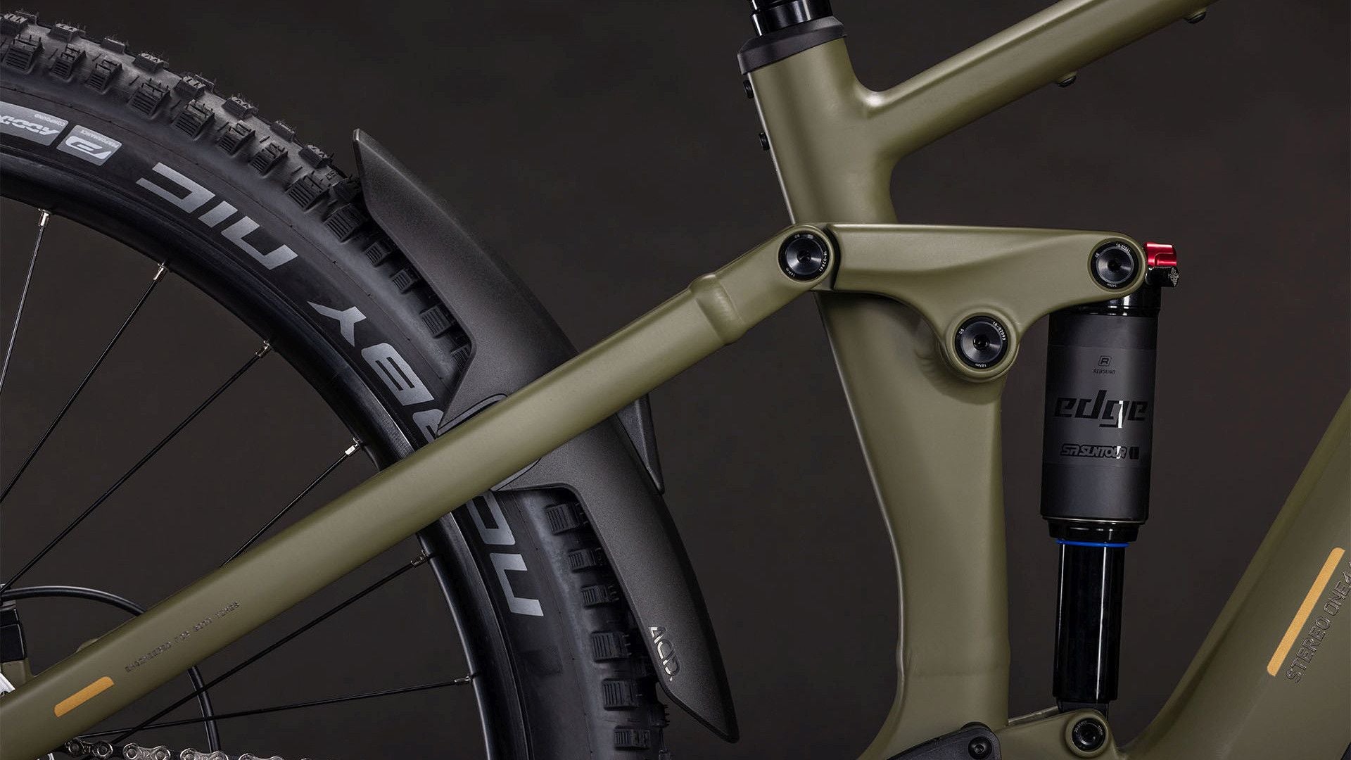 VTT Électrique Tout-Suspendu Cube Stereo Hybrid One44 Pro 800 12V 800 Wh Bosch 120 Nm 29'' Vert Dusty Olive 2026