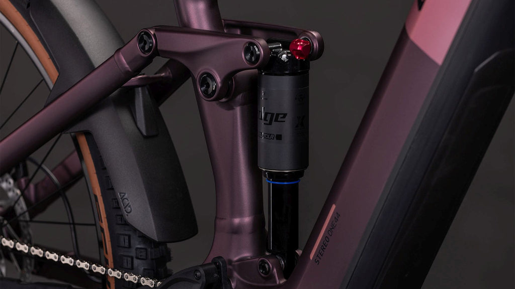 VTT Électrique Tout-Suspendu Cube Stereo Hybrid One44 Pro 800 12V 800 Wh Bosch 120 Nm 29'' Rose Shift Blush Raisin 2026