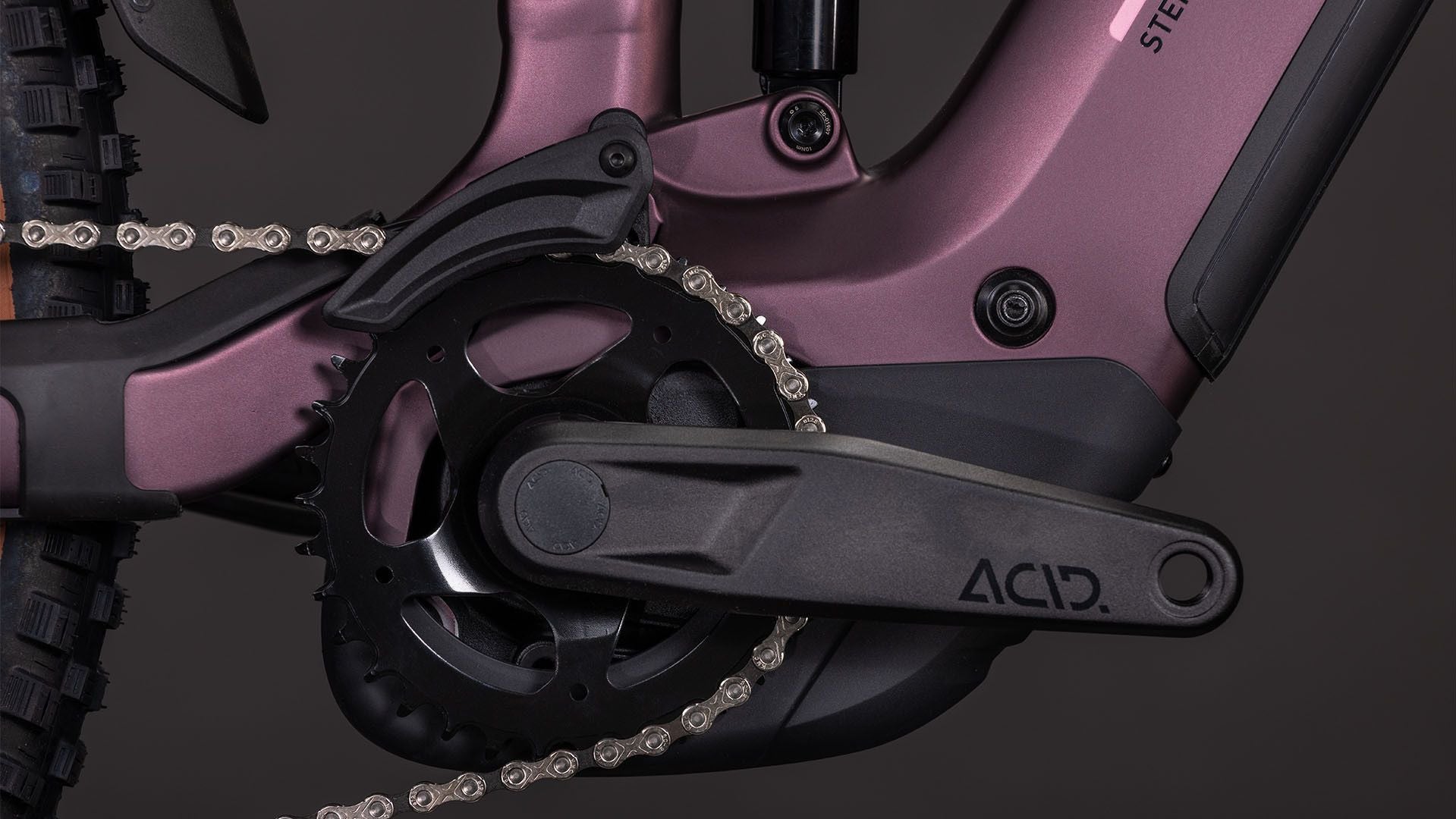 VTT Électrique Tout-Suspendu Cube Stereo Hybrid One44 Pro 800 12V 800 Wh Bosch 120 Nm 29'' Rose Shift Blush Raisin 2026
