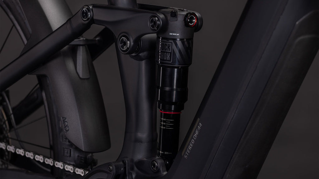 VTT Électrique Tout-Suspendu Cube Stereo Hybrid One44 EX 800 12V 800 Wh Bosch 120 Nm 29'' Noir Blackline 2026