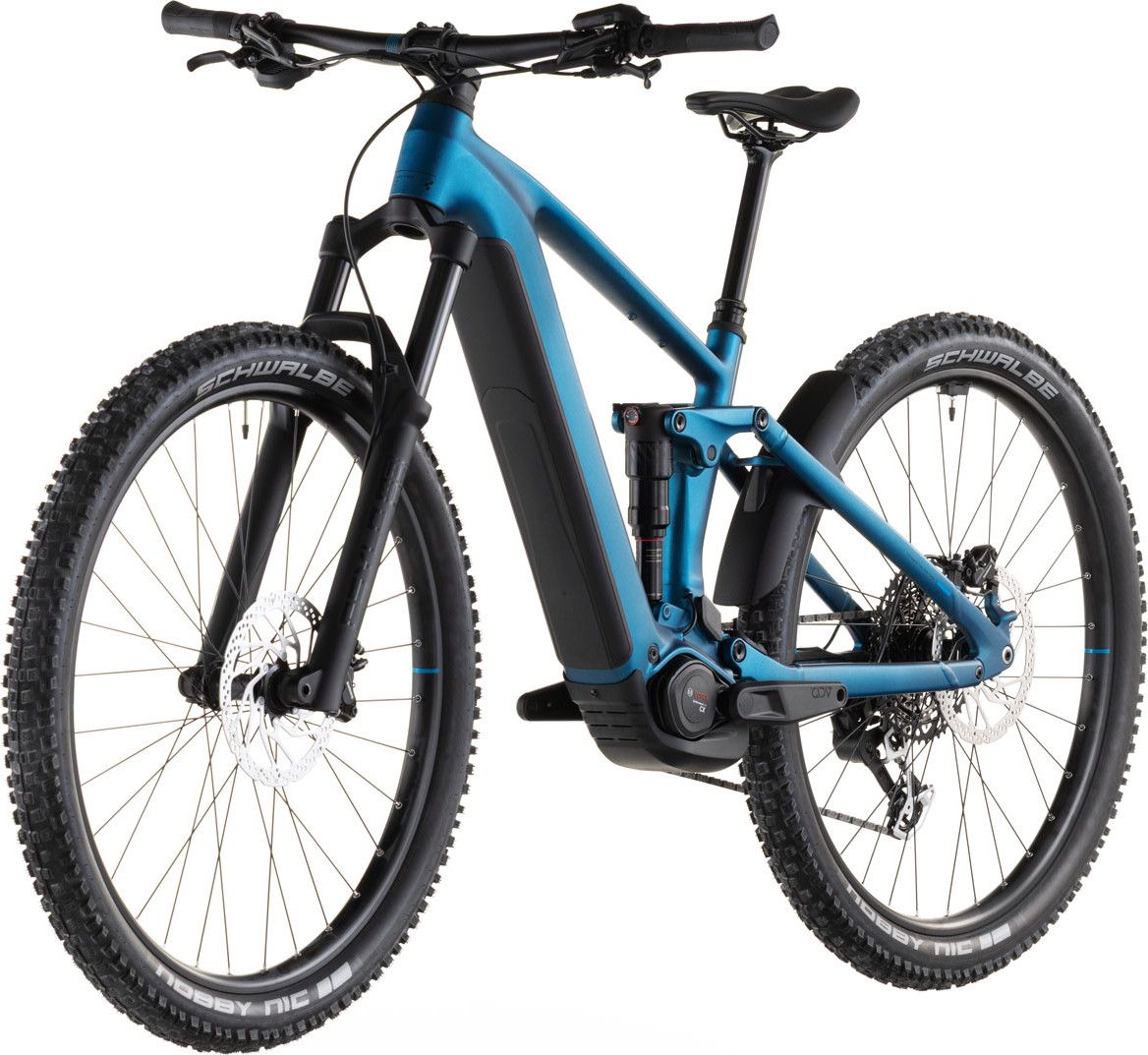 VTT Électrique Tout-Suspendu Cube Stereo Hybrid One44 EX 800 12V 800 Wh 27.5'' Bleu Electric 2026