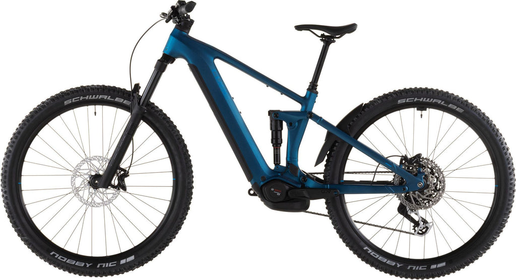 VTT Électrique Tout-Suspendu Cube Stereo Hybrid One44 EX 800 12V 800 Wh 27.5'' Bleu Electric 2026