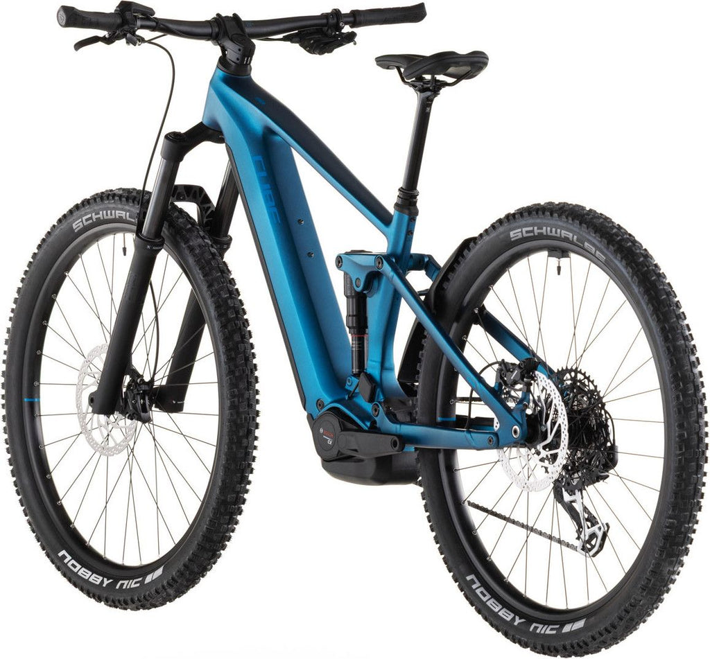 VTT Électrique Tout-Suspendu Cube Stereo Hybrid One44 EX 800 12V 800 Wh Bosch 120 Nm 29'' Bleu Electric 2026