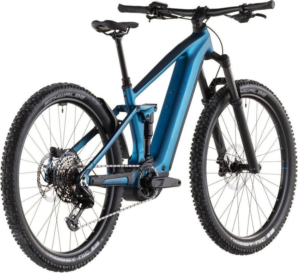 VTT Électrique Tout-Suspendu Cube Stereo Hybrid One44 EX 800 12V 800 Wh Bosch 120 Nm 29'' Bleu Electric 2026