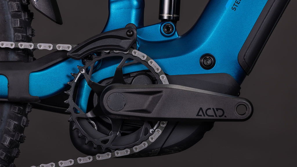 VTT Électrique Tout-Suspendu Cube Stereo Hybrid One44 EX 800 12V 800 Wh 27.5'' Bleu Electric 2026