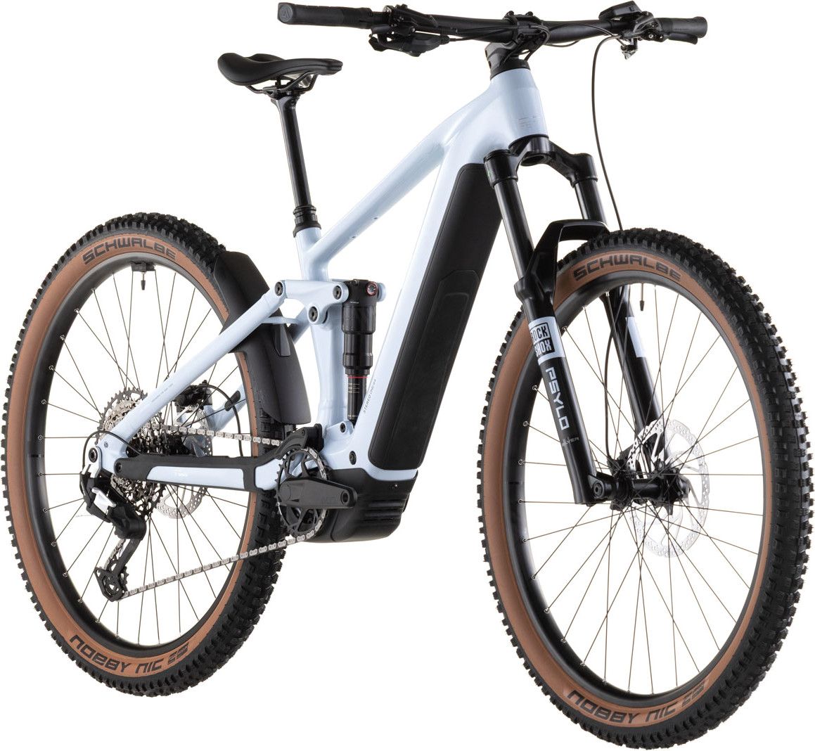 VTT Électrique Tout-Suspendu Cube Stereo Hybrid One44 EX 800 12V 800 Wh Bosch 120 Nm 29'' Bleu Ice 2026