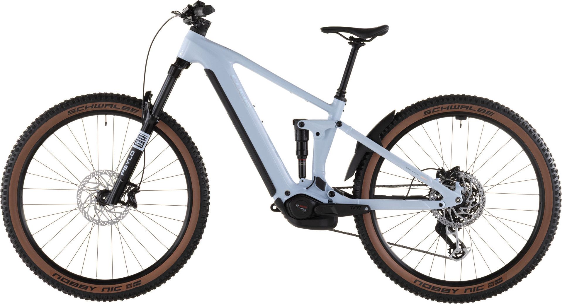 VTT Électrique Tout-Suspendu Cube Stereo Hybrid One44 EX 800 12V 800 Wh Bosch 120 Nm 29'' Bleu Ice 2026