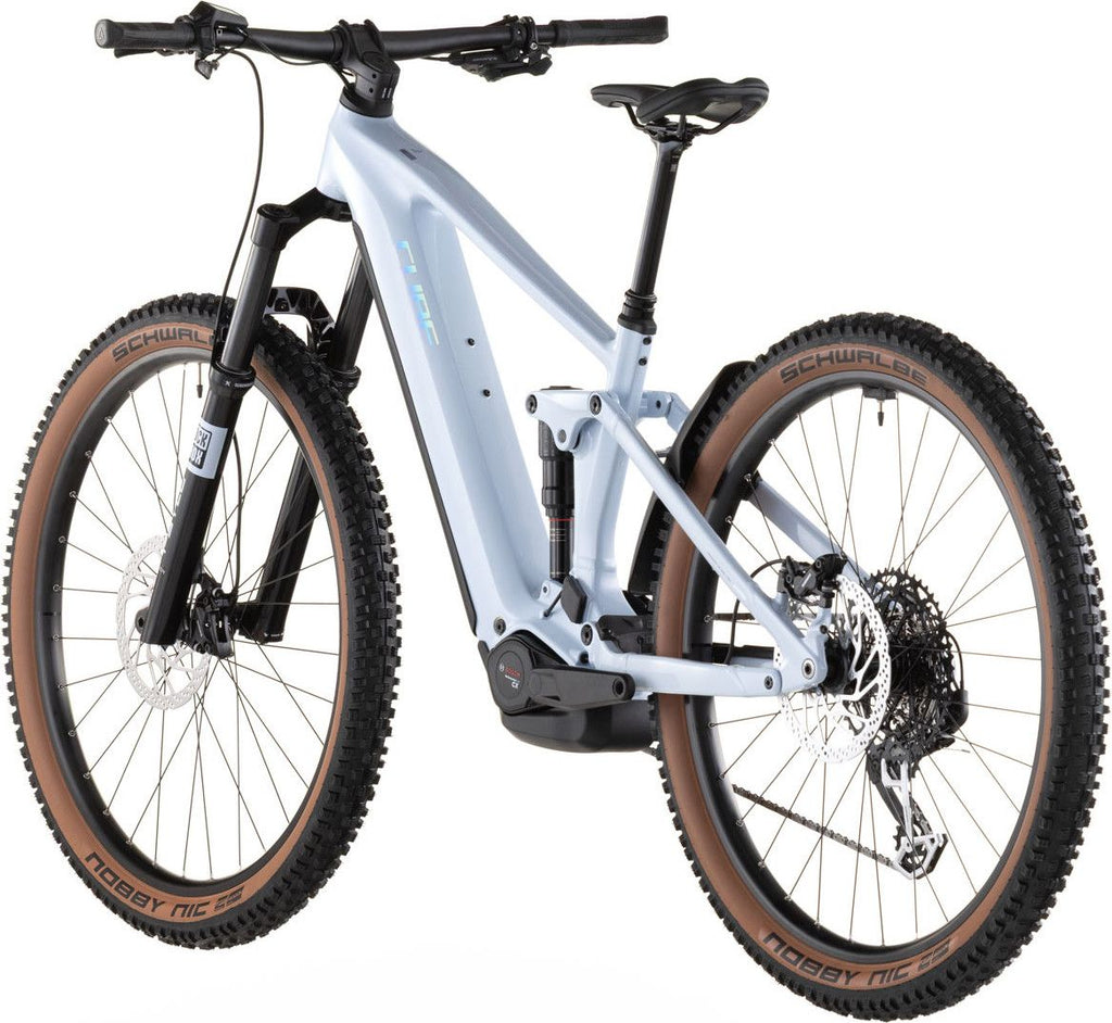 VTT Électrique Tout-Suspendu Cube Stereo Hybrid One44 EX 800 12V 800 Wh Bosch 120 Nm 29'' Bleu Ice 2026
