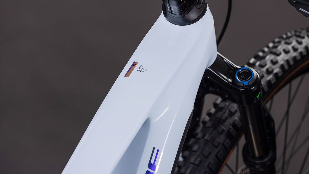 VTT Électrique Tout-Suspendu Cube Stereo Hybrid One44 EX 800 12V 800 Wh Bosch 120 Nm 29'' Bleu Ice 2026