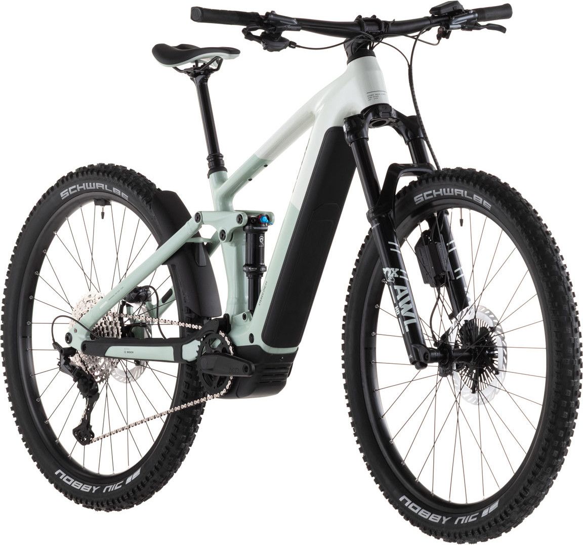 VTT Électrique Tout-Suspendu Cube Stereo Hybrid One44 EXC 800 Wh Bosch 120 Nm 29'' Beige Desert Stone Vert Dried Herbs 2026