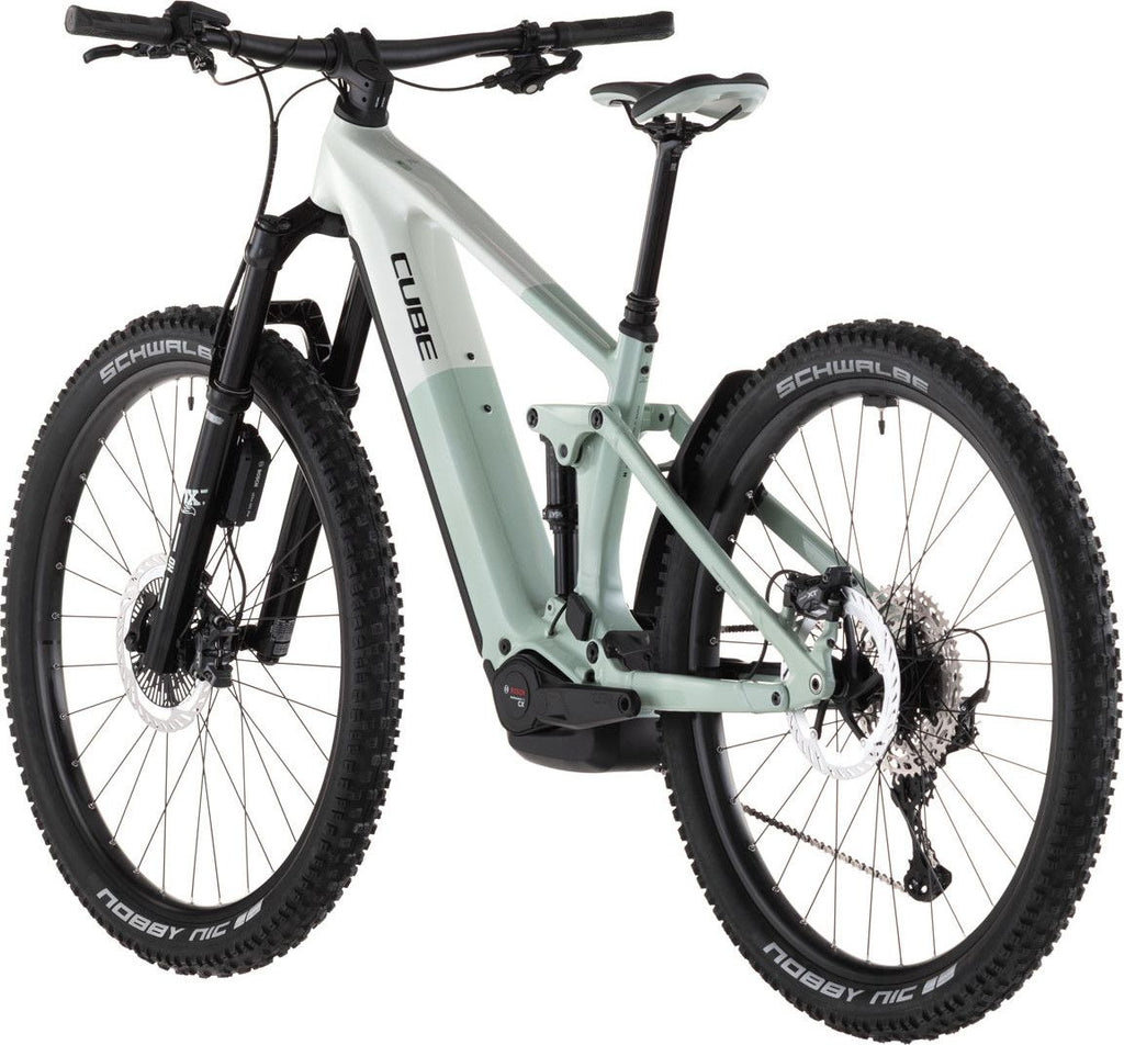 VTT Électrique Tout-Suspendu Cube Stereo Hybrid One44 EXC 800 Wh Bosch 120 Nm 29'' Beige Desert Stone Vert Dried Herbs 2026