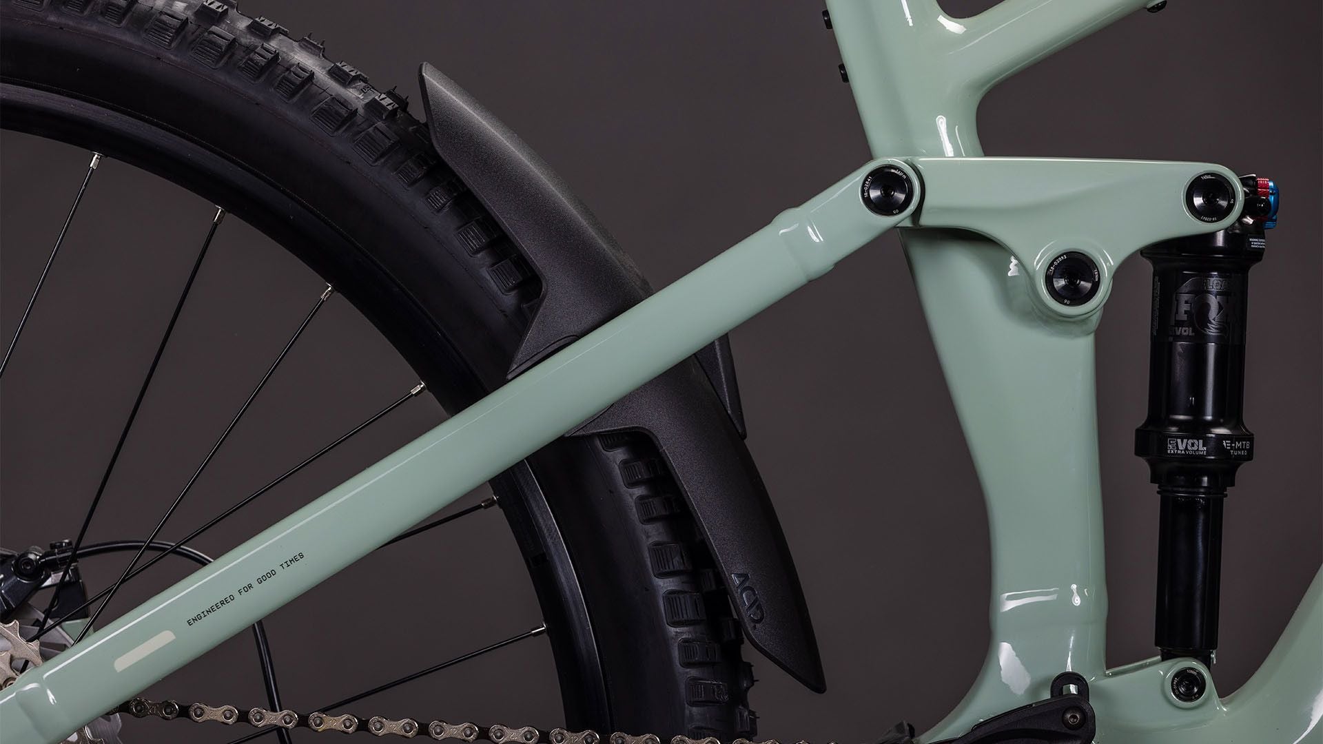 VTT Électrique Tout-Suspendu Cube Stereo Hybrid One44 EXC 800 Wh Bosch 120 Nm 29'' Beige Desert Stone Vert Dried Herbs 2026