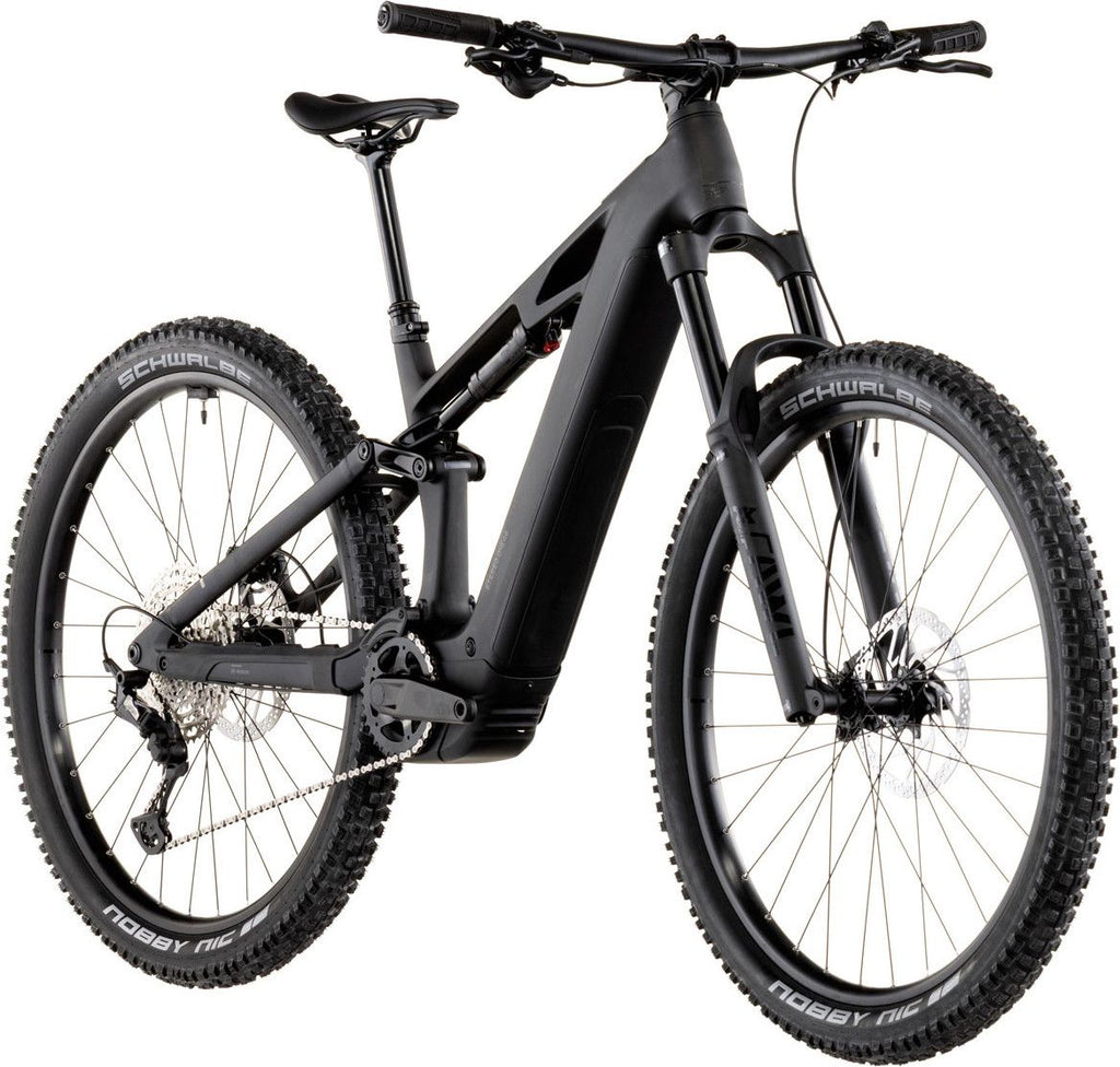 VTT Électrique Tout-Suspendu Cube Stereo Hybrid One44 HPC Race 800 12V 800 Wh Bosch 120 Nm 29'' Noir Blackline 2026