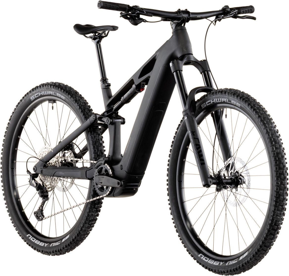 VTT Électrique Tout-Suspendu Cube Stereo Hybrid One44 HPC Race 800 12V 800 Wh Bosch 120 Nm 29'' Noir Blackline 2026