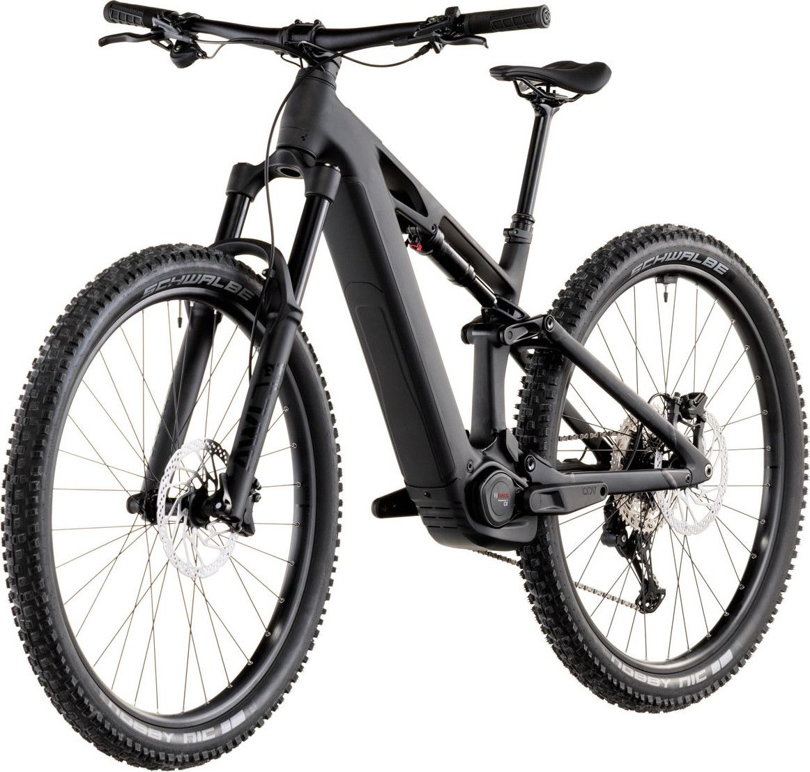 VTT Électrique Tout-Suspendu Cube Stereo Hybrid One44 HPC Race 800 12V 800 Wh Bosch 120 Nm 29'' Noir Blackline 2026