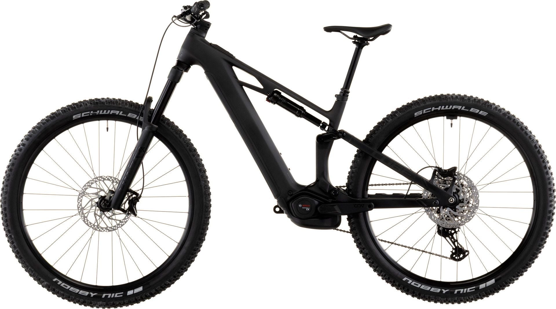 VTT Électrique Tout-Suspendu Cube Stereo Hybrid One44 HPC Race 800 12V 800 Wh Bosch 120 Nm 29'' Noir Blackline 2026