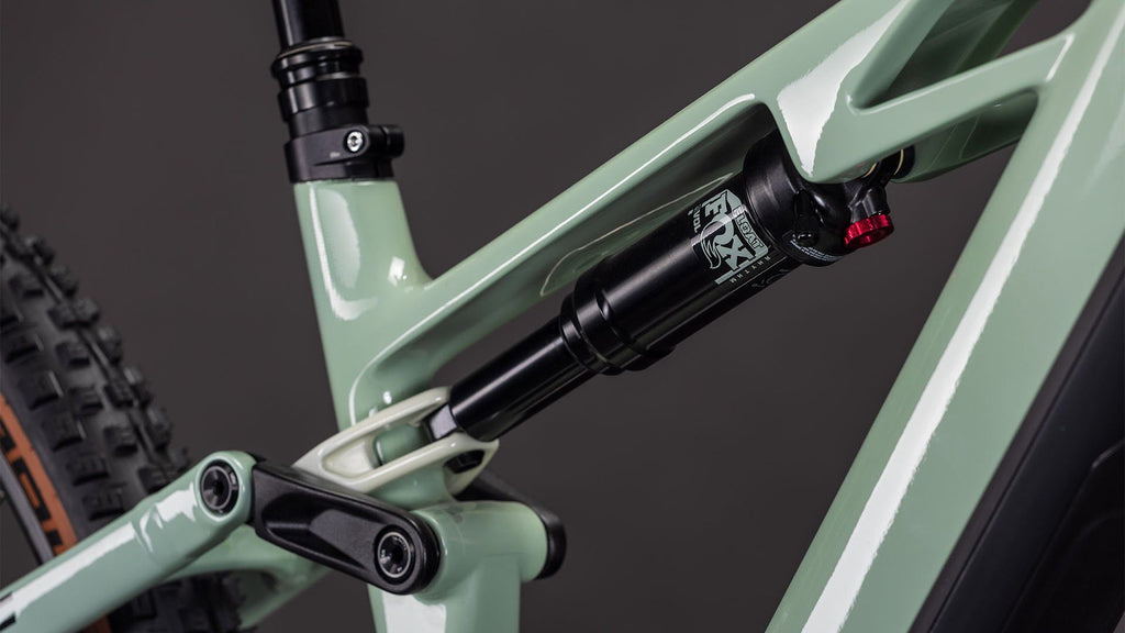 VTT Électrique Tout-Suspendu Cube Stereo Hybrid One44 HPC Race 800 12V 800 Wh 29'' Bosch 120 Nm Vert Dried Herbs 2026