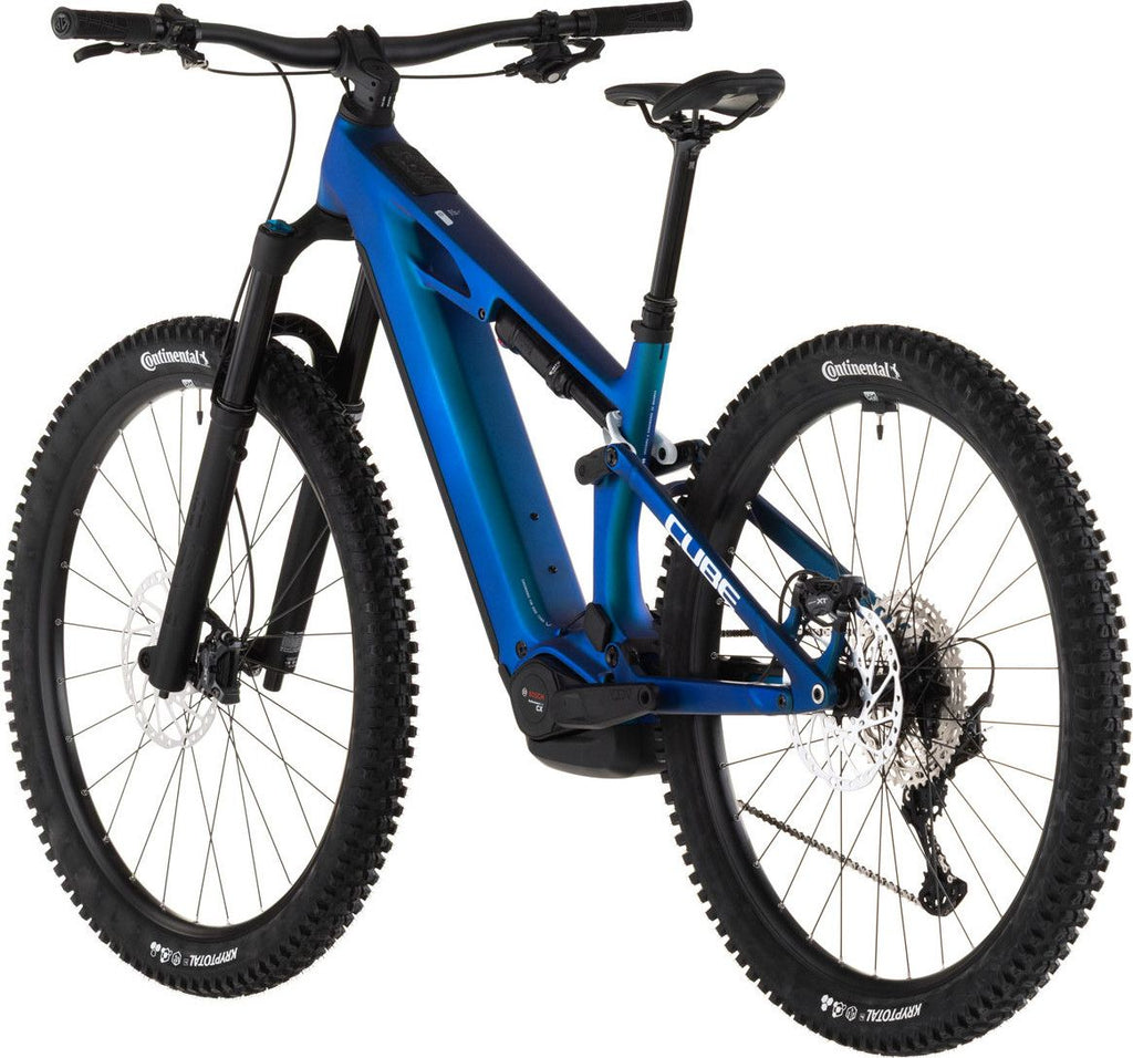 VTT Électrique Tout-Suspendu Cube Stereo Hybrid One44 HPC SLX 800 12V 800 Wh Bosch 120 Nm 29'' Bleu Nebula 2026