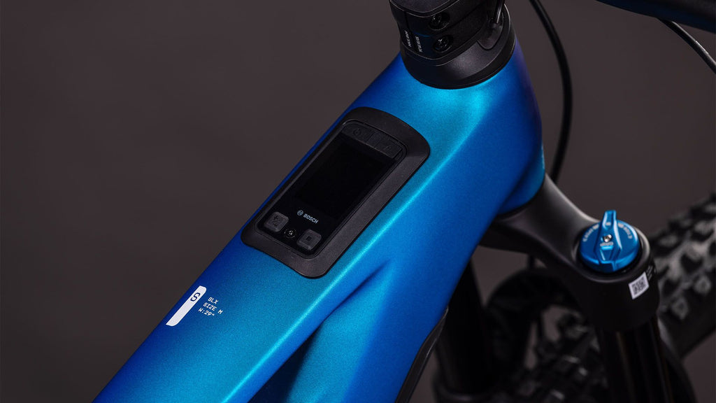 VTT Électrique Tout-Suspendu Cube Stereo Hybrid One44 HPC SLX 800 12V 800 Wh Bosch 120 Nm 29'' Bleu Nebula 2026
